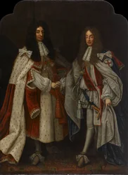 Portret van Charles II & James II